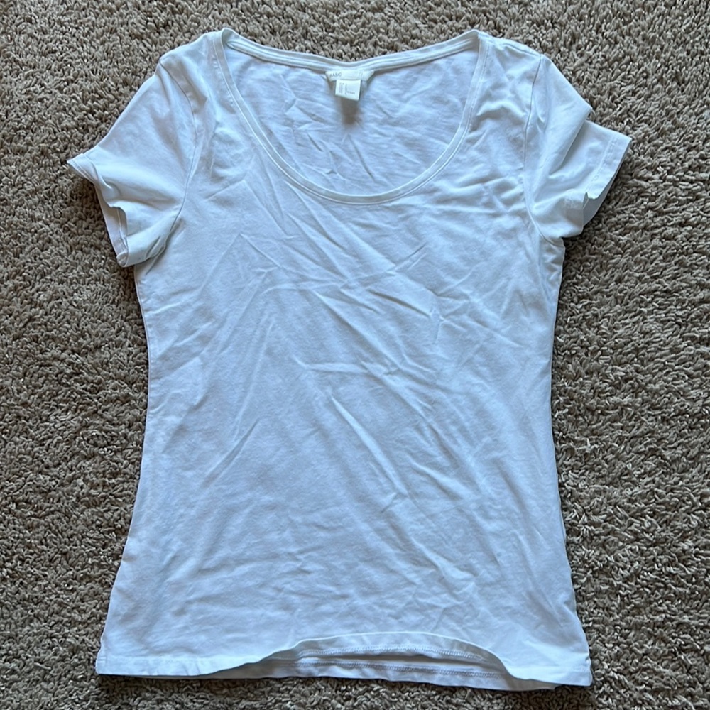 H&M Round Neck Short Sleeve Shirt